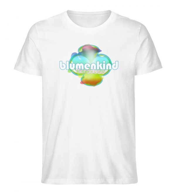 Blumenkind T-Shirt - Herren Premium Organic Shirt-3